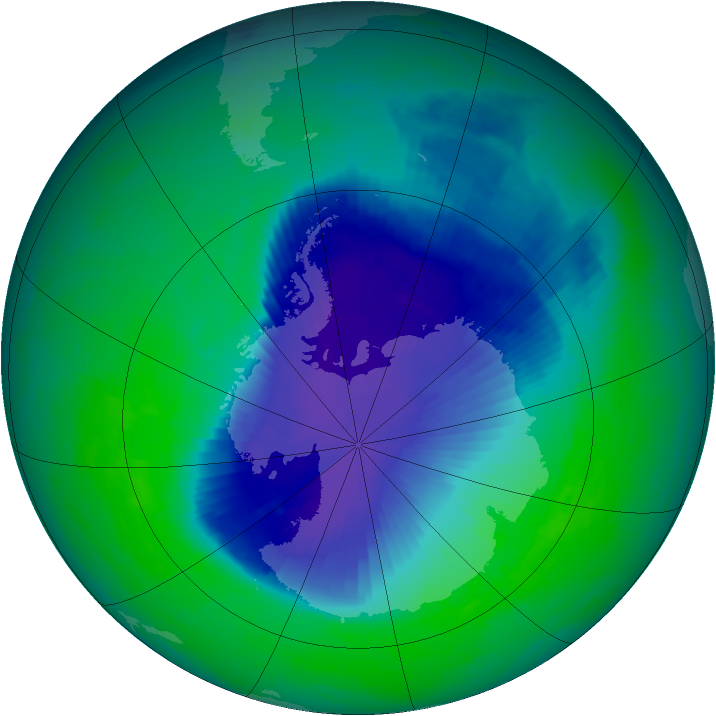 Ozone Map 1993-11-20